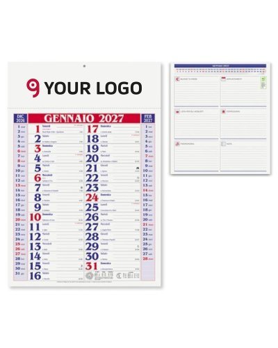 Calendario Olandese Personalizzato Medium