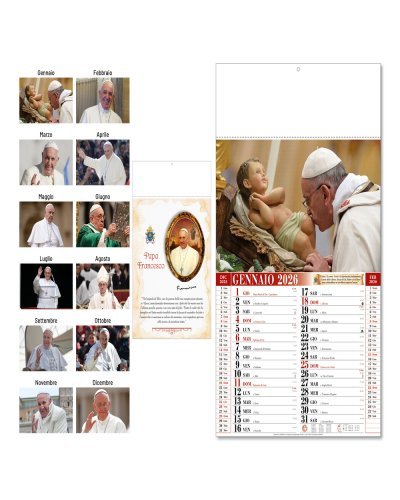 Calendario Papa Francesco