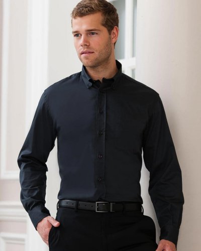 Camicia uomo Twill Classic maniche lunghe