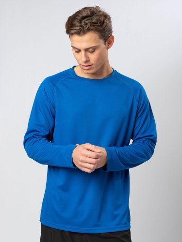Camiseta de manga larga Run LS transpirable 100% poliéster
