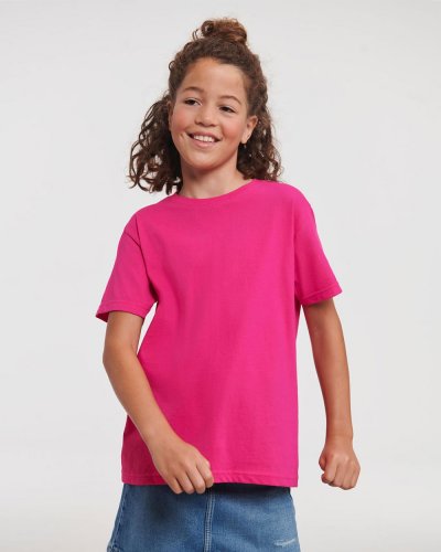 Camiseta para Niños Slim Fit 100% Algodón Mezcla de Colores