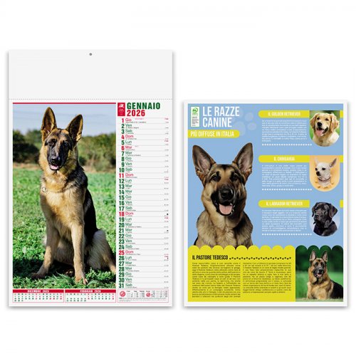 Calendario mensile Cani e Gatti