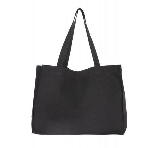 Capiente shopper in cotone riciclato
