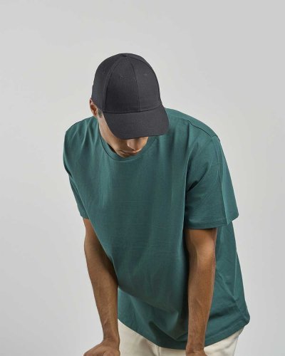 Cappellino a 6 pannelli in cotone organico e riciclato