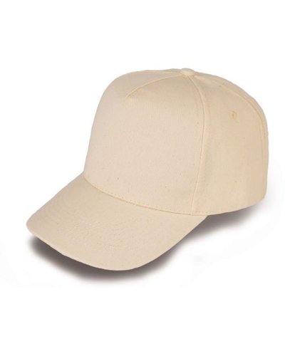Cappellino golf 5 pannelli in cotone organico