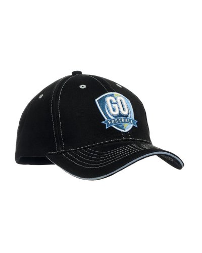 Cappellino in cotone pesante con visiera curva