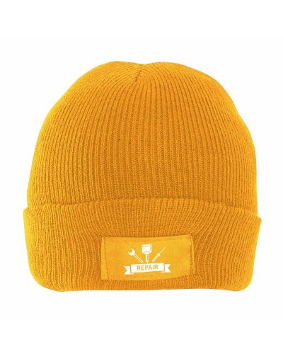 Cappellino in maglia Concert con etichetta