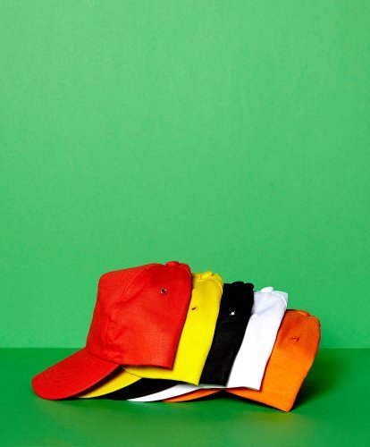 Cappellino lisa | cotone twill | 5 pannelli