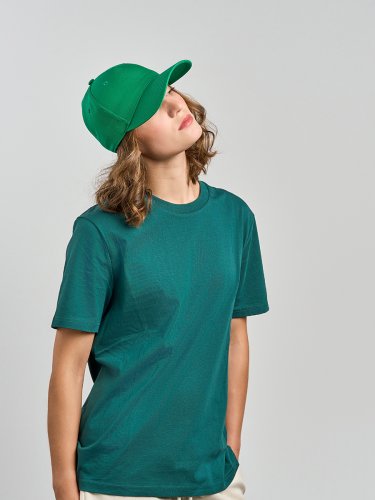 Cappello visiera curva 5 pannelli sostenibile