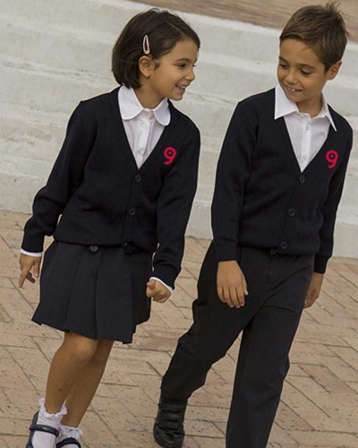 Cardigan unisex lana Merinos OEKO-Tex 250g |  Bambini