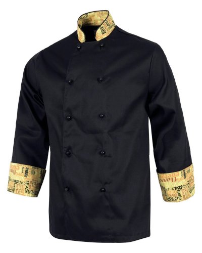 Casaca de chef de manga larga