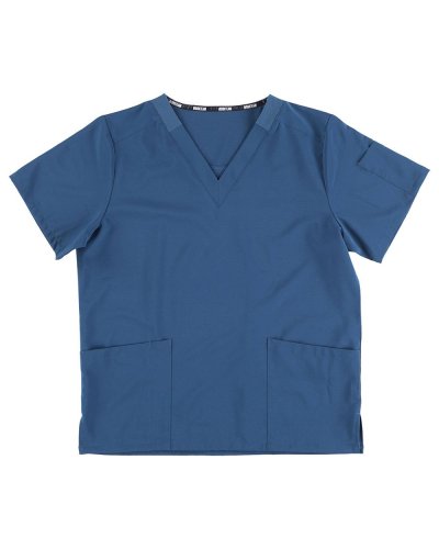 Casacca unisex elasticizzata manica corta con carrè