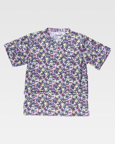 Casacca unisex fantasia antimacchia multicolore