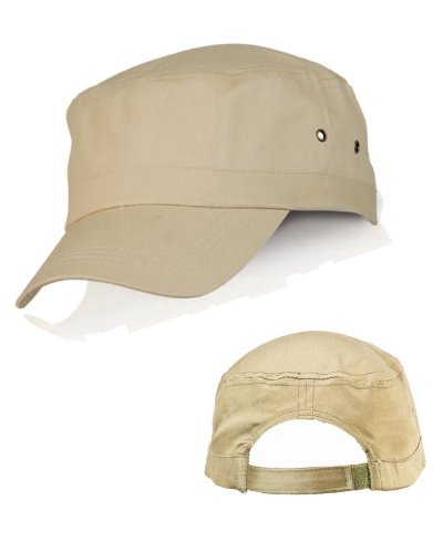 Casquette Saigon Army en coton peigné, couleur kaki, 45g