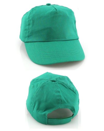 Casquette en coton, 5 panneaux, taille unique