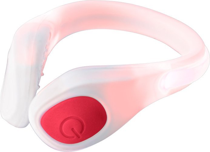 Cavigliera in silicone, luce led rossa rosanna