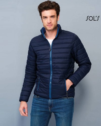 Chaqueta Hombre Nylon Ride Man, Cremallera a Contraste, Corte Regular