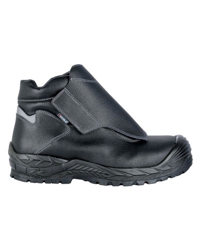 Chaussures de sécurité Base Fuse S1P noires, Cuir, Embout en fibre