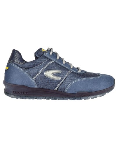 Chaussures de sécurité Brezzi S1P en cuir suédé noir