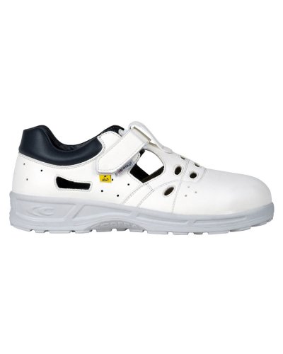 Chaussures de sécurité Jack White S1 ESD SRC en Microtech Velcro