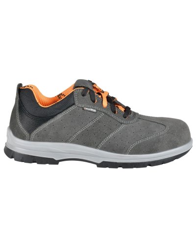 Chaussures de sécurité Ravenna S1P pour homme en cuir bleu sans métal