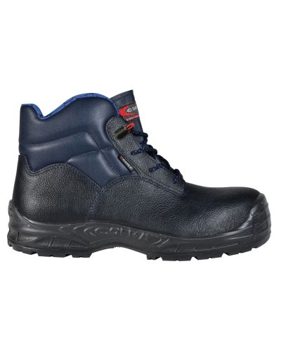 Chaussures de sécurité S3 SRC Trieste Blue en cuir hydrofuge