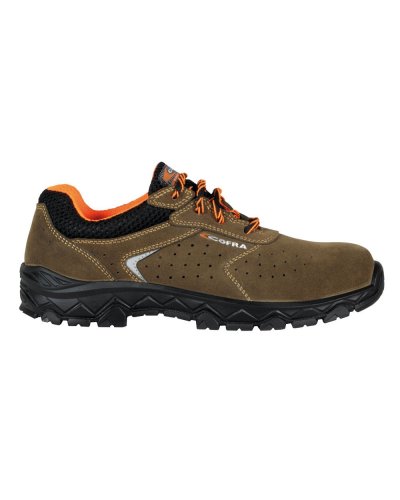 Chaussures de travail Traction S1P SRC en cuir suédé respirant