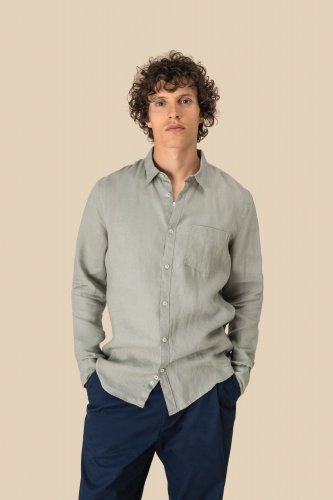 Chemise en lin homme
