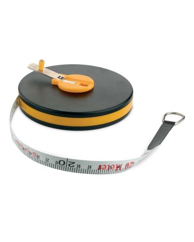 Chevillere 20 metres avec bande en fibre de verre et rembobinage manue