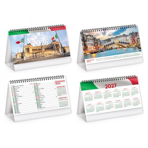 Calendario da tavolo Città d’Italia