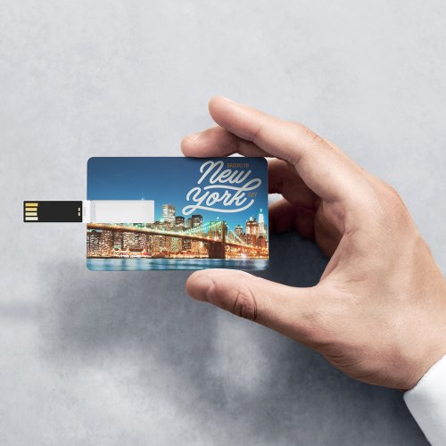 Clef USB Sondy 16 Go Métal Blanc, ultra fin et pliable