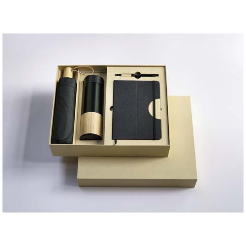 Coffret cadeau carmen avec carnet à couverture rigide a5 et stylo bill