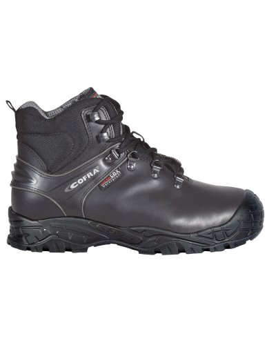 COFRA Ande Noir UK S3 WR SRC Chaussures de sécurité noir en cuir