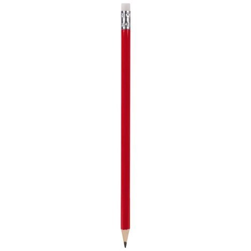 Crayon en bois taillé avec gomme