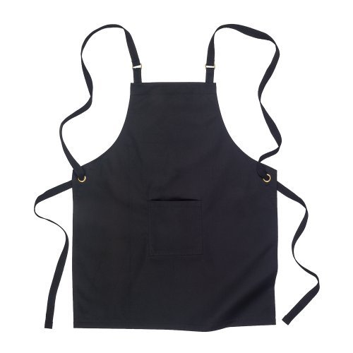 Delantal de cocina largo de algodón y poliéster 240 g/m2 (35% algodón,