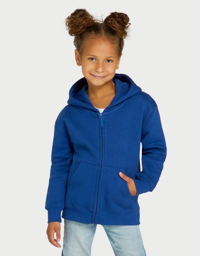 Felpa cappuccio e zip intera originals bambino