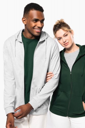 Felpa con cappuccio full zip