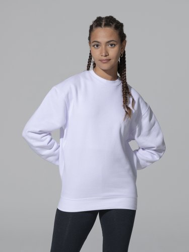 Felpa donna girocollo leggera french terry