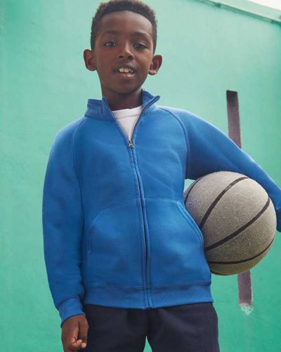 Felpa Kids con cerniera intera