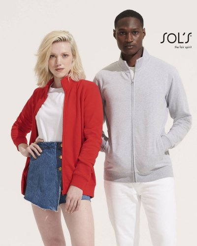 Felpa unisex full zip Cooper
