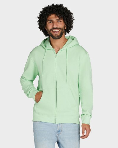 Felpa uomo con cappuccio e cerniera