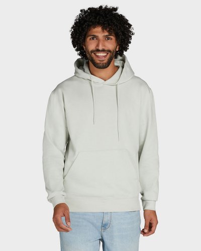 Felpa uomo con cappuccio interno spazzolato