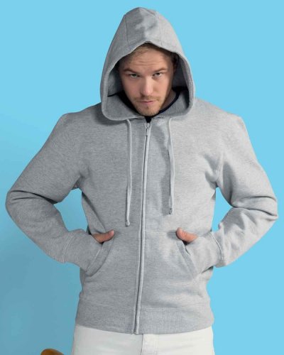 Felpa Uomo Heavyweight con cappuccio e cerniera