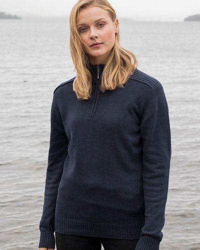 Wakhan 1/4 Zip Knit Sweater