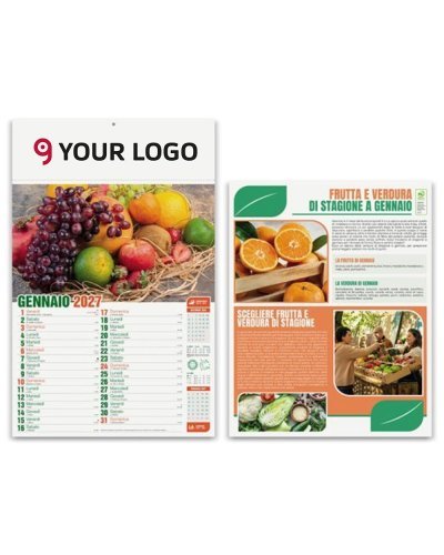 Calendario Frutta e Verdura Bio