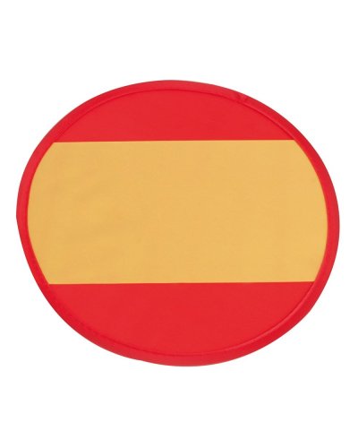 Roter faltbarer Frisbee aus Spanien mit Etui