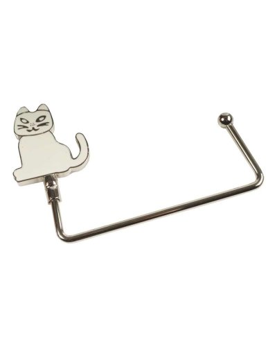 Gancio appendiborsa a forma di gatto
