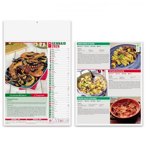 Calendario Gastronomia