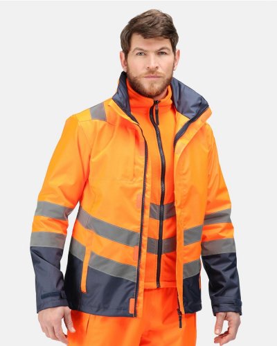 Giacca 3 in 1 Pro Hi-Vis