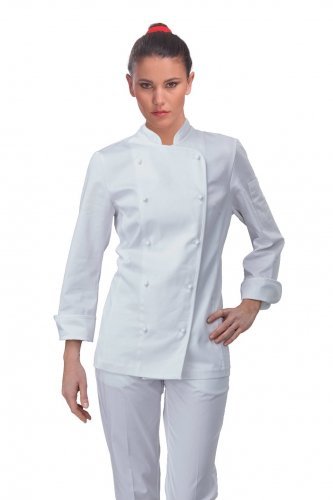 Giacca da Cuoca Amabel donna manica corta elegante